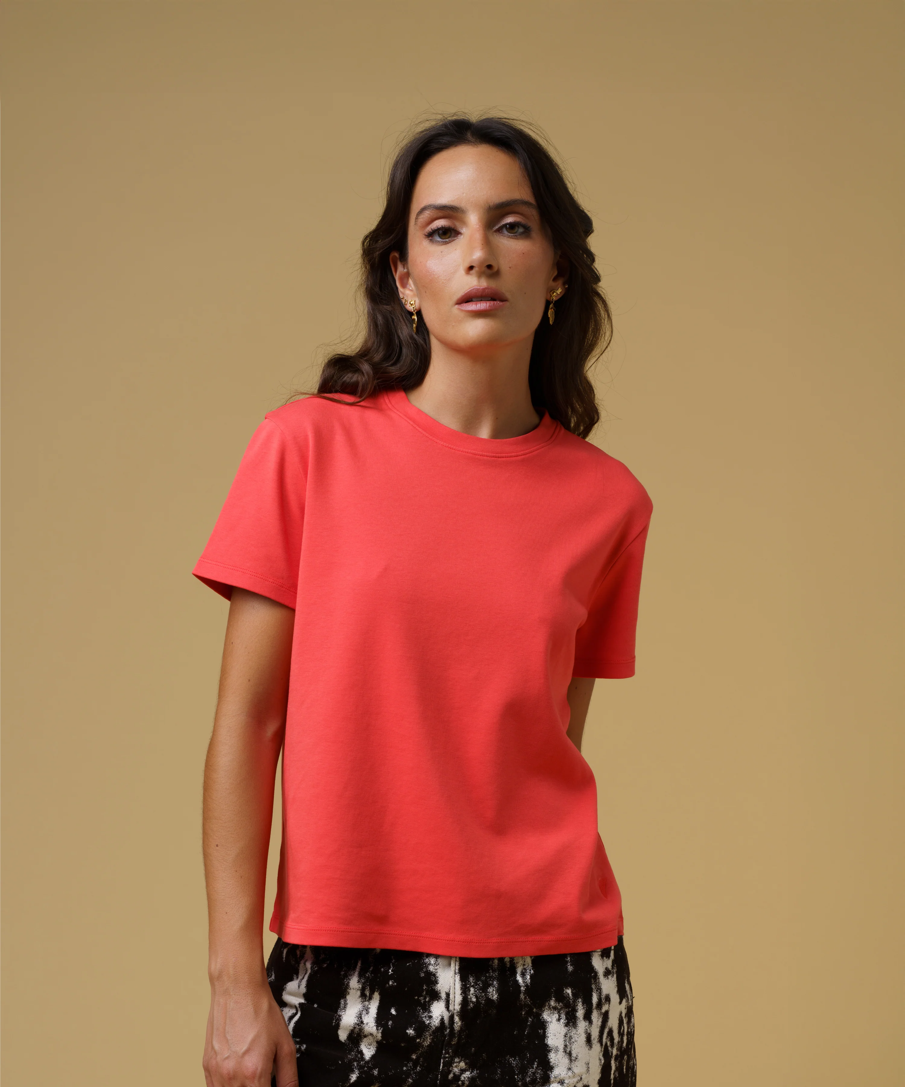 T-Shirt 01 Blood Orange - Image 3