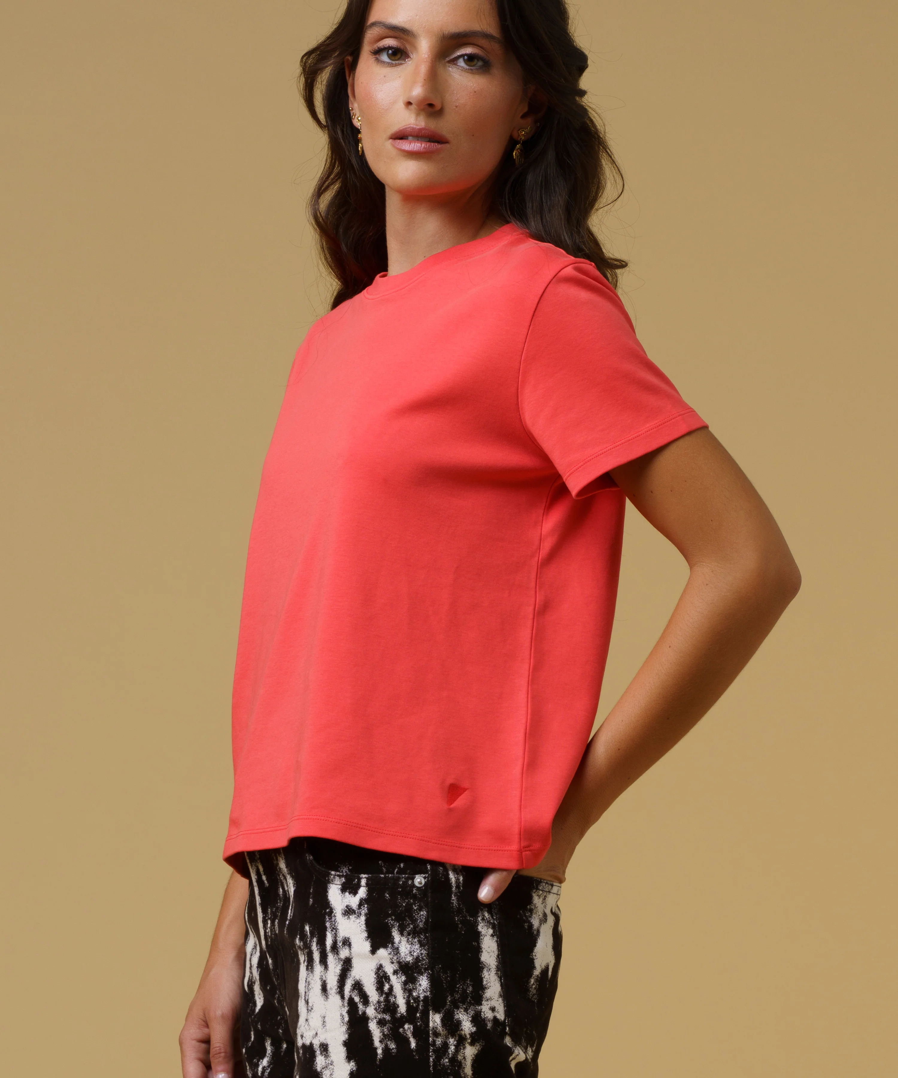 T-Shirt 01 Blood Orange - Image 6